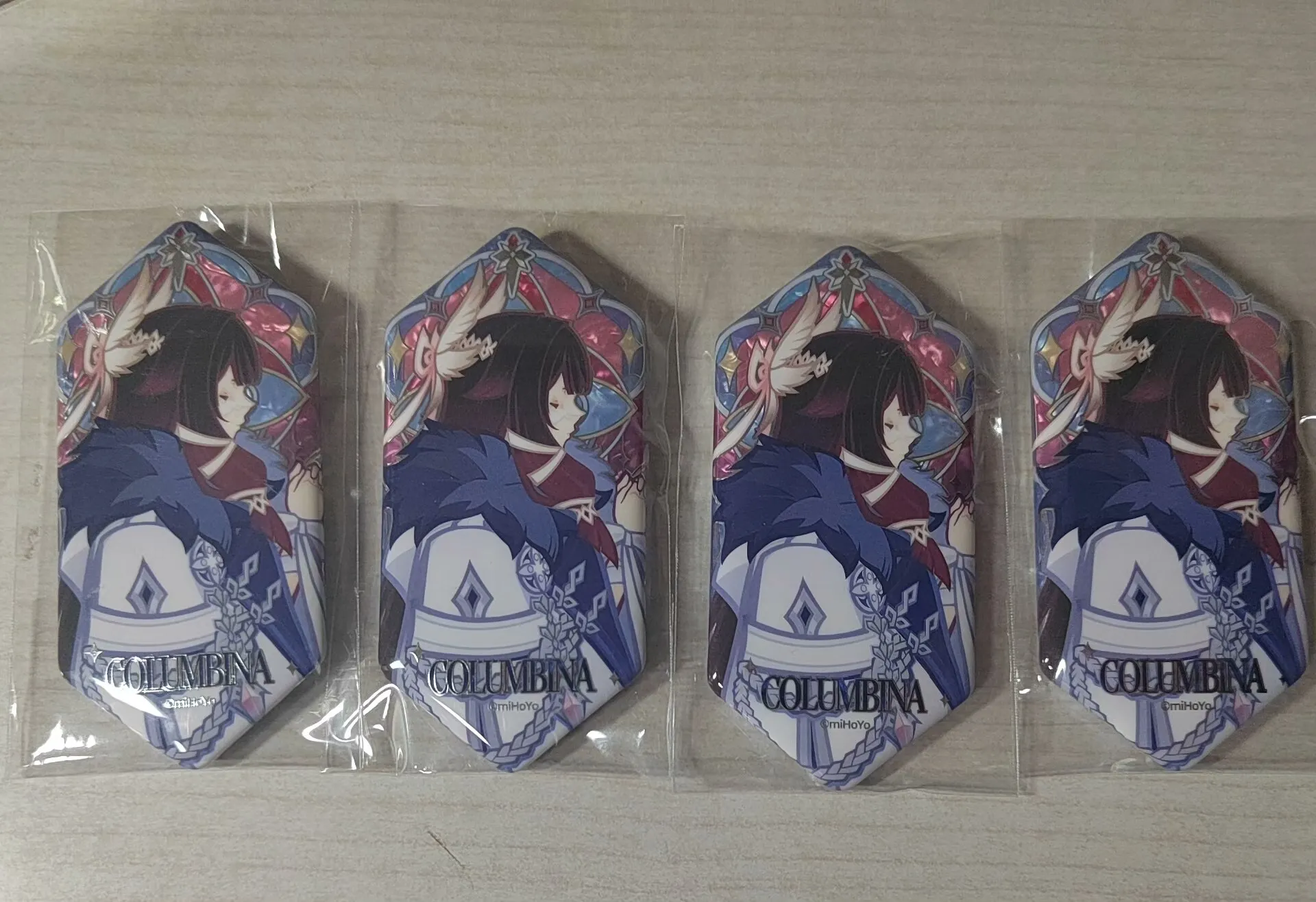 Новое поступление 2025 года, в наличии, значок серии Genshin Impact Fatui Columbina Frost Flame
Новое поступление 2025 года, в наличии, значок серии Genshin Impact Fatui Columbina Frost Flame