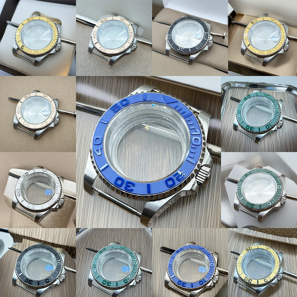GMT SUB Case Bezel Sapphire Ceramic 28.5mm Dial 40mm Gold Watch NH34 NH35 NH36 NH38 NH39 NH70 Movement
GMT SUB Case Bezel Sapphire Ceramic 28.5mm Dial 40mm Gold Watch NH34 NH35 NH36 NH38 NH39 NH70 Movement