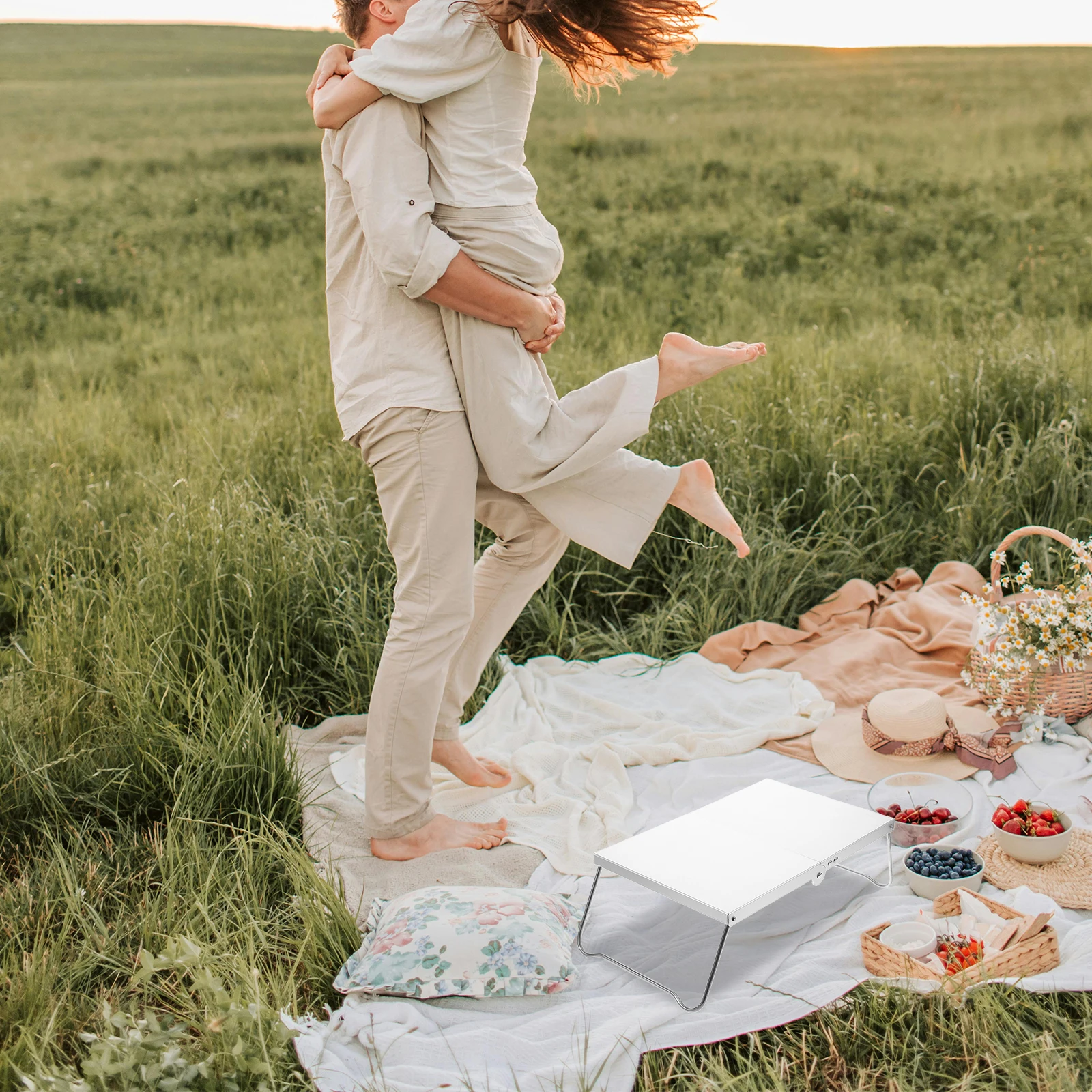 Folding Table Outdoor Portable Dining Camp Stainless Steel Picnic Adjustable Beach Sand Tables Foldable Lightweight Compact Desk 
Folding Table Outdoor Portable Dining Camp Stainless Steel Picnic Adjustable Beach Sand Tables Foldable Lightweight Compact Desk