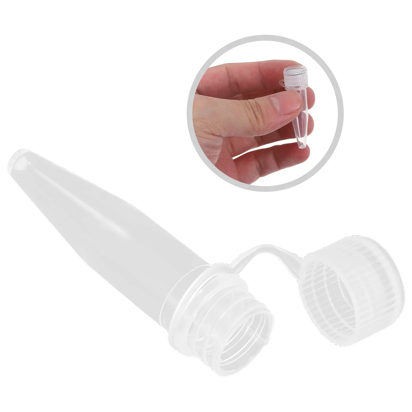 50pcs Transparent Centrifuge Tubes 1.5Ml Polypropylene Conical Bottom Lab Test Vials Leakproof Caps For Sample Storage Liquid
50pcs Transparent Centrifuge Tubes 1.5Ml Polypropylene Conical Bottom Lab Test Vials Leakproof Caps For Sample Storage Liquid