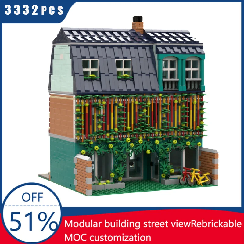 3332 Parts MOC Creative City Street View Exquisite School Model Architecture Building Blocks DIY Kids Assembly Bricks Toys Gifts
3332 Parts MOC Creative City Street View Exquisite School Model Architecture Building Blocks DIY Kids Assembly Bricks Toys Gifts