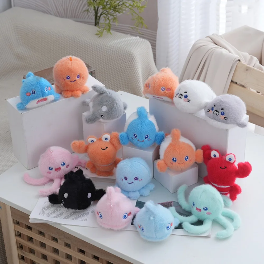 Turtle Ocean Animal Plush Keychain Octopus PP Cotton Plush Whale Keychain Soft Cartoon Animal Whale Small Pendant Home Decor
Turtle Ocean Animal Plush Keychain Octopus PP Cotton Plush Whale Keychain Soft Cartoon Animal Whale Small Pendant Home Decor