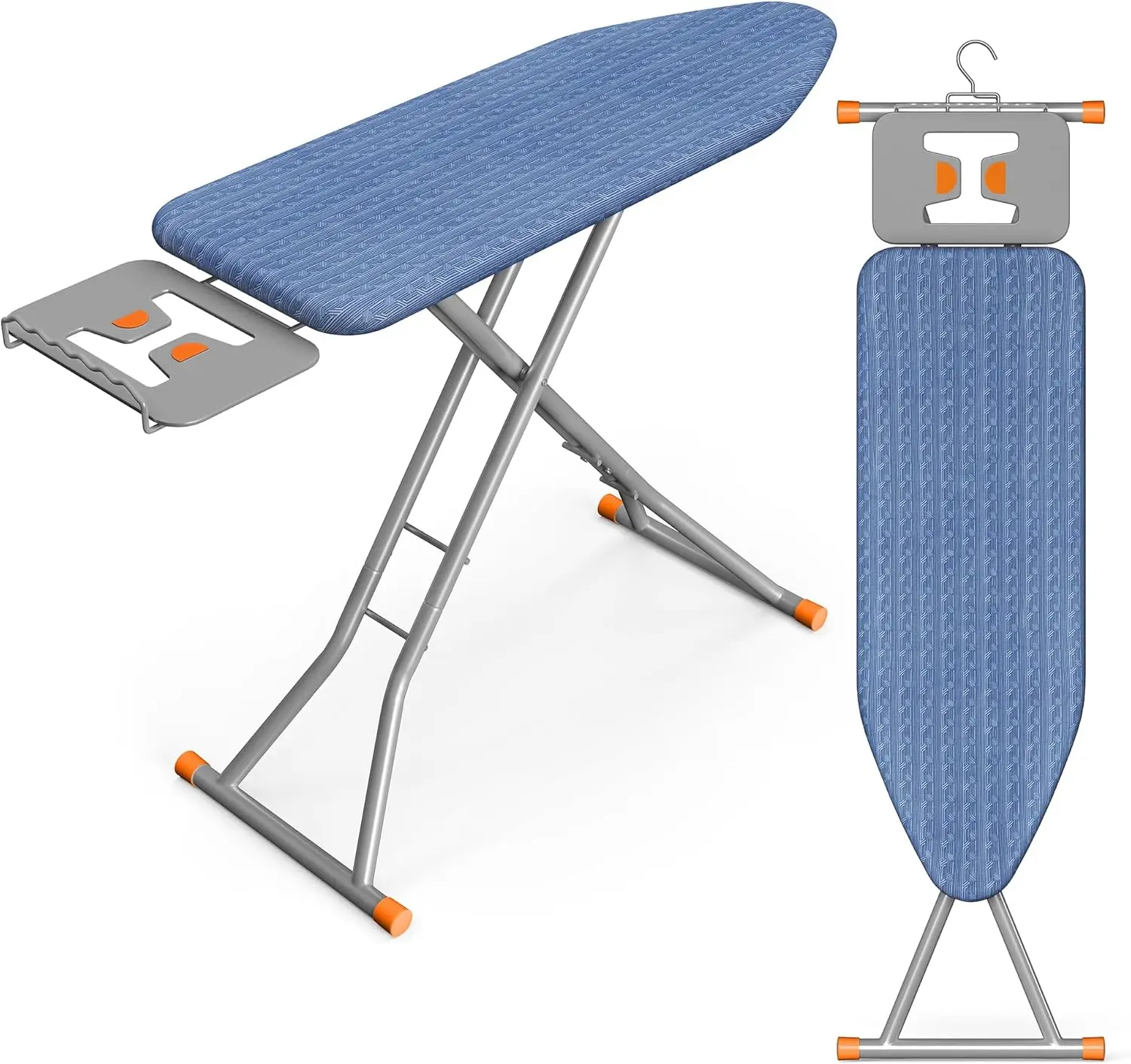 Ironing Board, Retractable Iron Rest, Foldable Iron Board, 43 x 13 Inches, Space-Saving, Height
Ironing Board, Retractable Iron Rest, Foldable Iron Board, 43 x 13 Inches, Space-Saving, Height