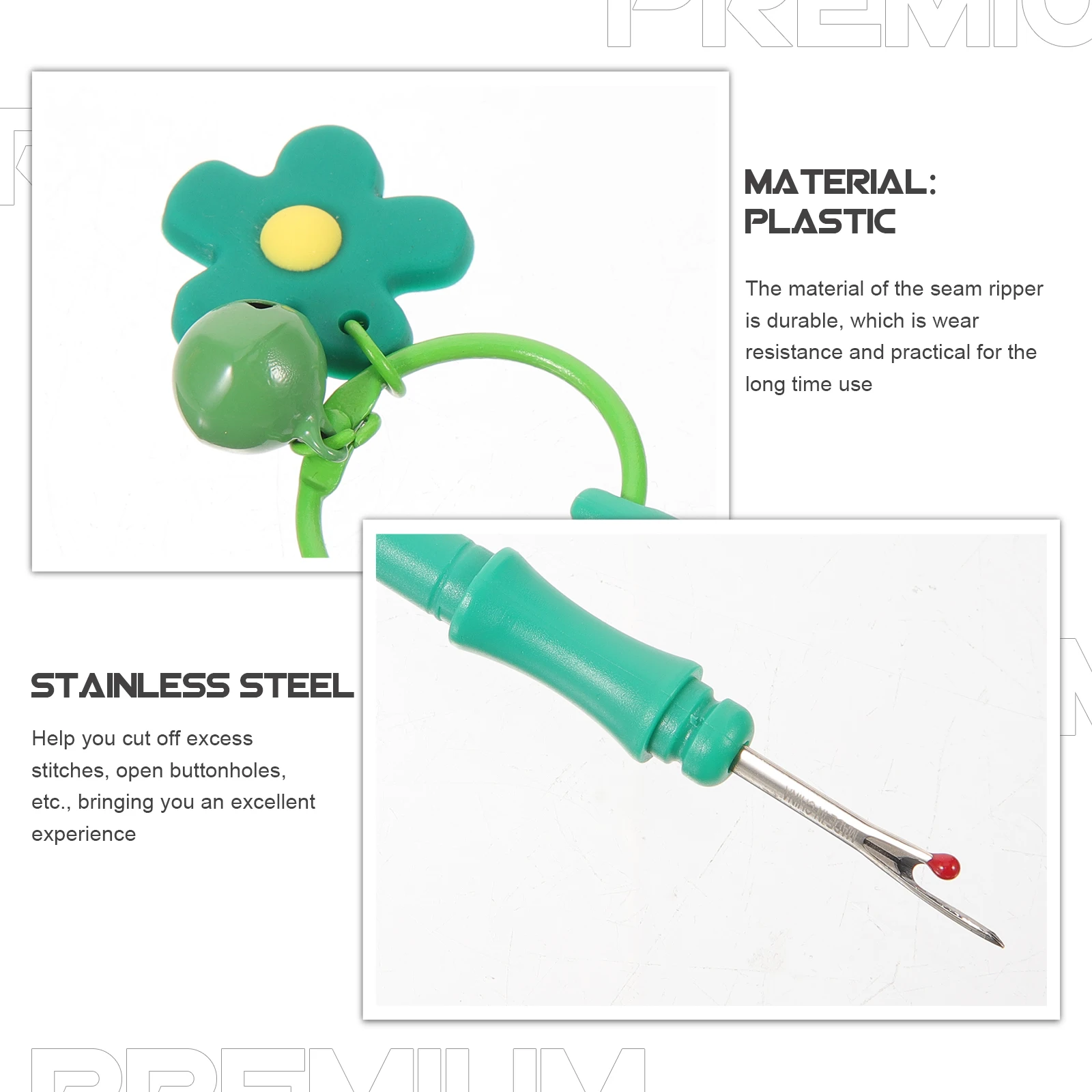 4pcs Seam Ripper Keychain Retractable Lanyard for Keys Stitch Thread Unpicker Cross Stitch Sewing Remover Embroidery Tools
4pcs Seam Ripper Keychain Retractable Lanyard for Keys Stitch Thread Unpicker Cross Stitch Sewing Remover Embroidery Tools