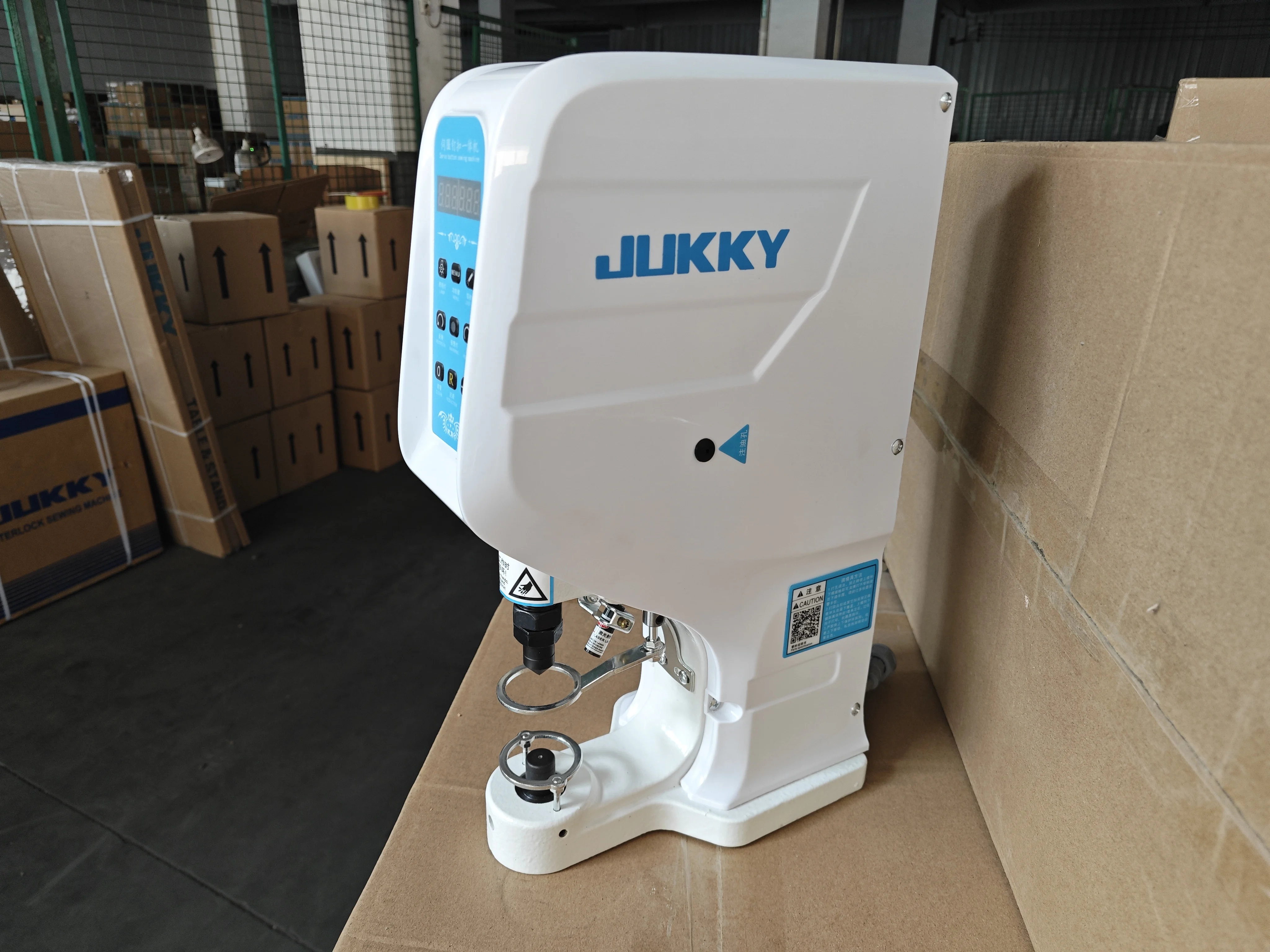New Model JK818 Button Machine Industrial Machine Special Sewing Machine for It Withe the Table Together for Button Attaching
New Model JK818 Button Machine Industrial Machine Special Sewing Machine for It Withe the Table Together for Button Attaching