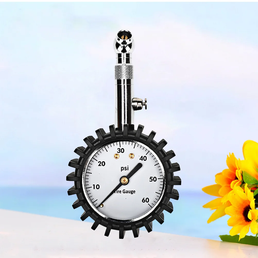 Mechanical Tire Pressure Gauge Black Car Motorcycle Vehicle Large Dial 45 Degree Angled Chuck No Batteries
Mechanical Tire Pressure Gauge Black Car Motorcycle Vehicle Large Dial 45 Degree Angled Chuck No Batteries