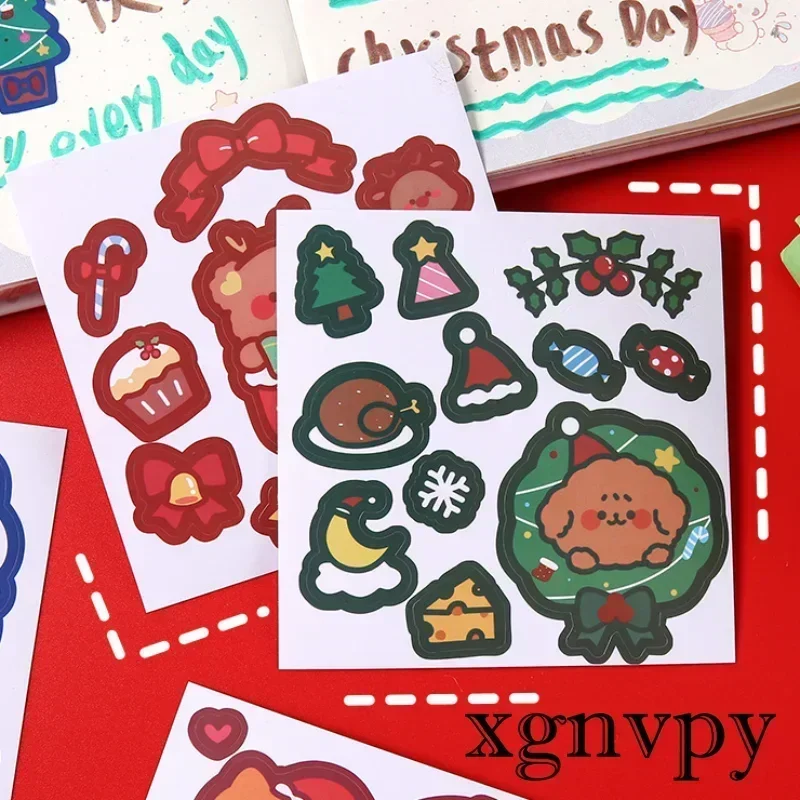 Christmas Gift Cartoon Gooka Stickers Kids Kindergarten DIY Cute Ledger Material Prizes for Toddlers
Christmas Gift Cartoon Gooka Stickers Kids Kindergarten DIY Cute Ledger Material Prizes for Toddlers
