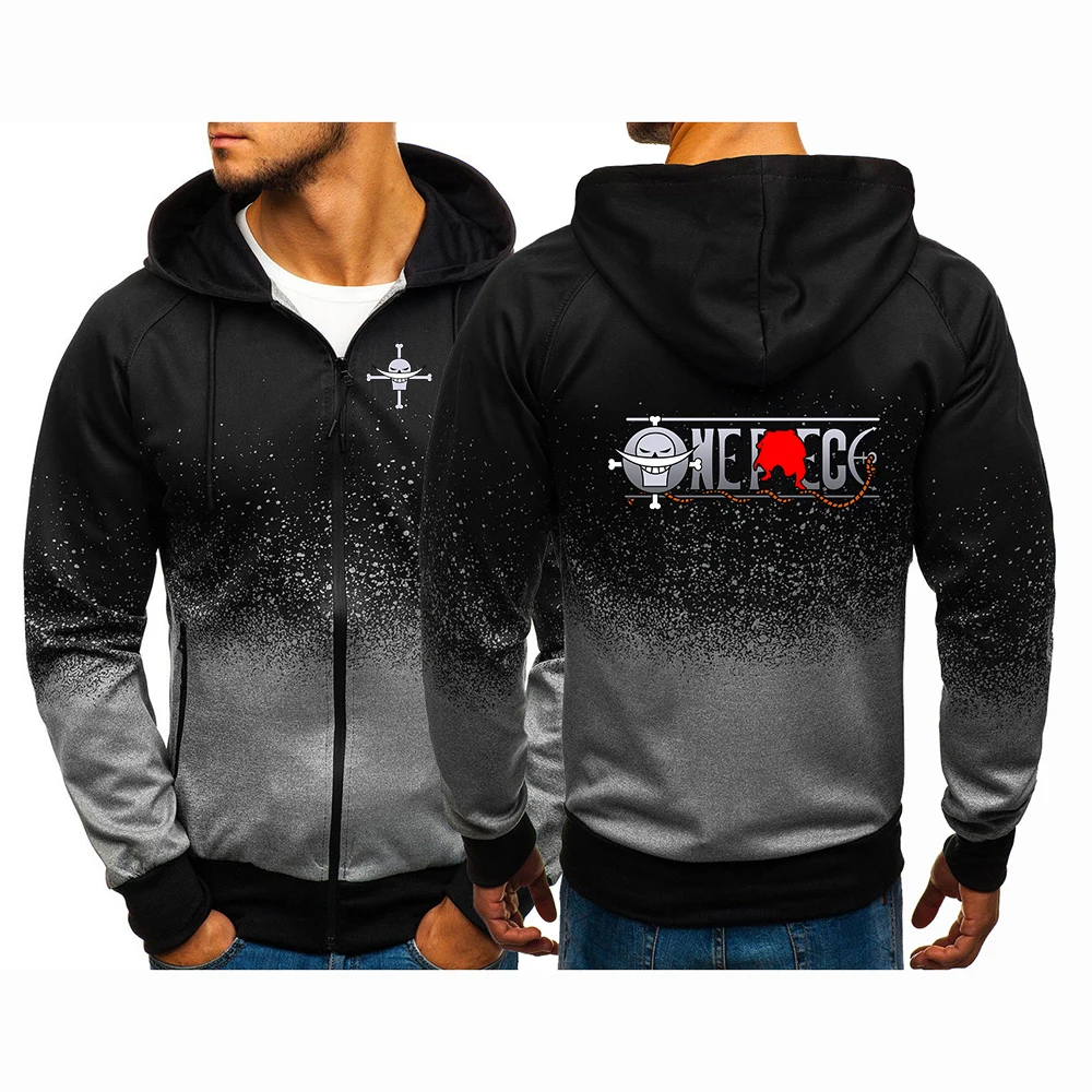 One Piece Logo Print 2026 Best Seller Gradient Color Hoodies Spring And Autumn Whitebeard Logo Men's Versatile Coat Jacket
One Piece Logo Print 2026 Best Seller Gradient Color Hoodies Spring And Autumn Whitebeard Logo Men's Versatile Coat Jacket