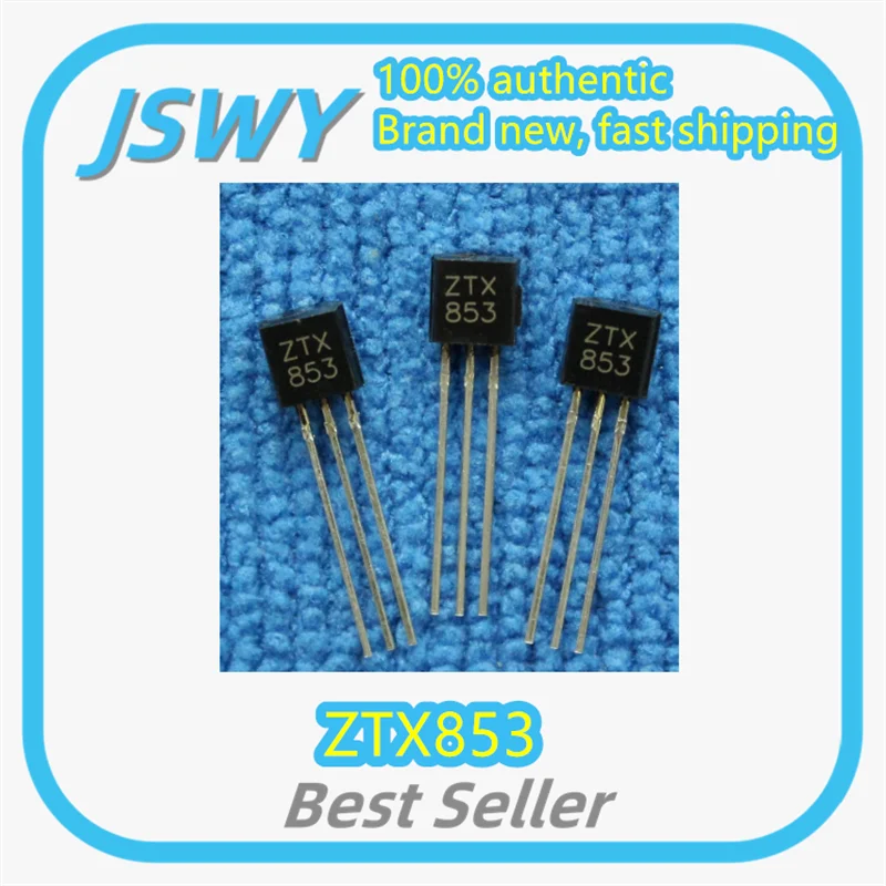 (5/50 pcs) ZTX853 TO-92 High-Voltage Bipolar Transistor Genuine Stock Electronics 
(5/50 pcs) ZTX853 TO-92 High-Voltage Bipolar Transistor Genuine Stock Electronics