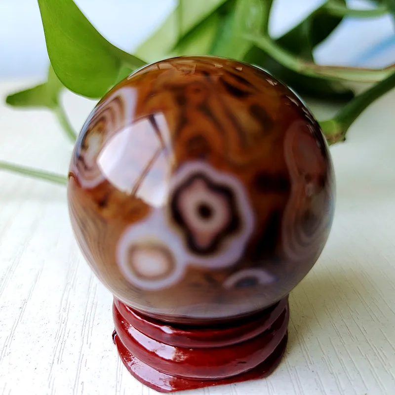 Natural Stone Lace Stone Sardonyx Agate Stone Meditation Spirit Crystal Exorcism Feng Shui Sphere Home Room Decoration
Natural Stone Lace Stone Sardonyx Agate Stone Meditation Spirit Crystal Exorcism Feng Shui Sphere Home Room Decoration