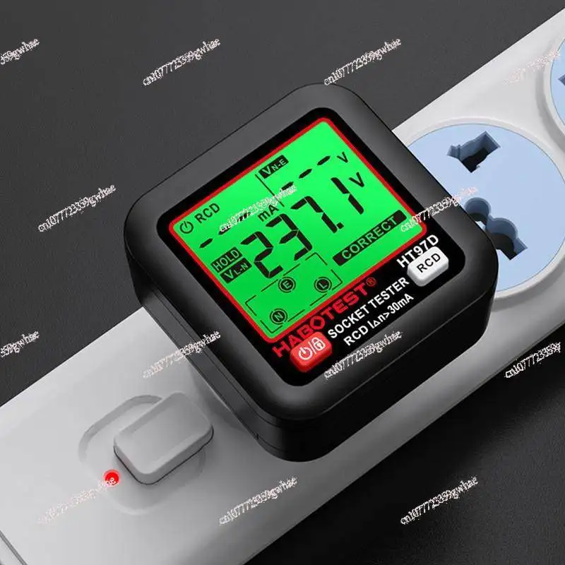 HT97BDE цифровой детектор розетки интеллектуальный тест утечки
HT97BDE цифровой детектор розетки интеллектуальный тест утечки