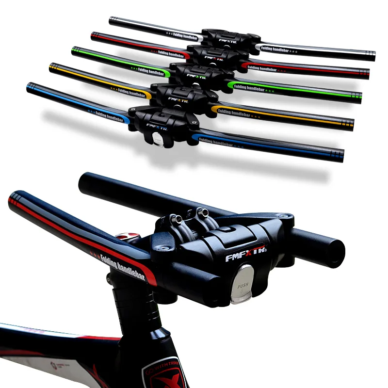 Aluminum Alloy 6061 bicycle Folding handlebar Mountain Bike MTB Handlebars Bicycle Part
Aluminum Alloy 6061 bicycle Folding handlebar Mountain Bike MTB Handlebars Bicycle Part