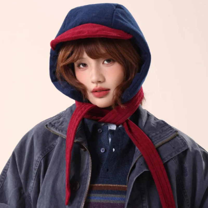 Японская контрастная летающая шапка на шнуровке, зимняя уличная защита ушей, теплые велосипедные вельветовые шапки-бомберы для мужчин и женщин
Японская контрастная летающая шапка на шнуровке, зимняя уличная защита ушей, теплые велосипедные вельветовые шапки-бомберы для мужчин и женщин