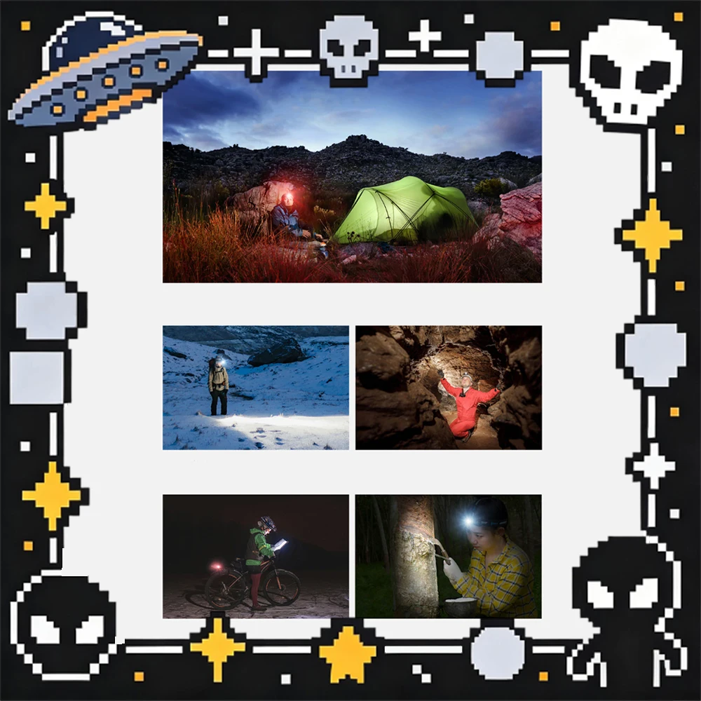 Перезаряжаемый налобный фонарь WUBEN H1, 1200 люмен, ультраяркий, 11 режимов, водонепроницаемая лампа для рыбалки, кемпинга, охоты, бега
Перезаряжаемый налобный фонарь WUBEN H1, 1200 люмен, ультраяркий, 11 режимов, водонепроницаемая лампа для рыбалки, кемпинга, охоты, бега