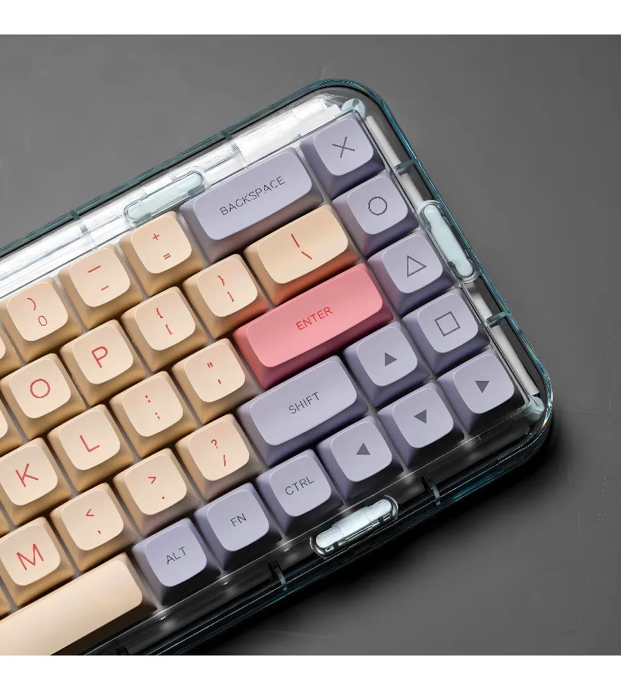 Marshmallow Theme XDA High PBT Sublimation Keycap Contrast Color Pink Purple Girls DIY
Marshmallow Theme XDA High PBT Sublimation Keycap Contrast Color Pink Purple Girls DIY
