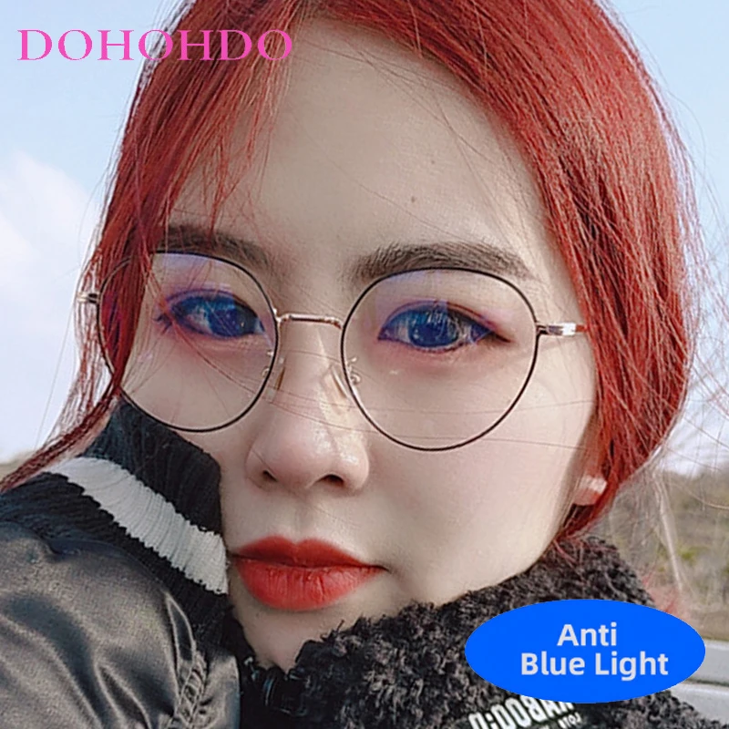 Classic Brand Designer Retro Round Metal Blue Light Blocking Glasses Men Women Fashion Glasses Reading Computer Glasses Lentes
Classic Brand Designer Retro Round Metal Blue Light Blocking Glasses Men Women Fashion Glasses Reading Computer Glasses Lentes