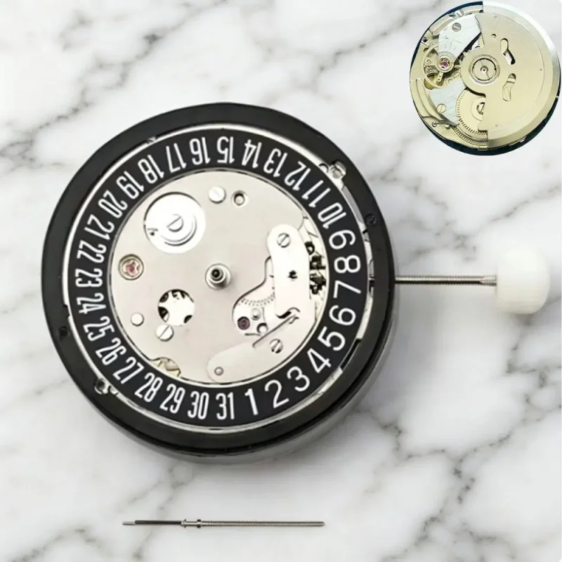 Chinese NH35 3 and 6 o'clock black and white calendar The movement can replace the Japanese Seiko automatic movement parts
Chinese NH35 3 and 6 o'clock black and white calendar The movement can replace the Japanese Seiko automatic movement parts