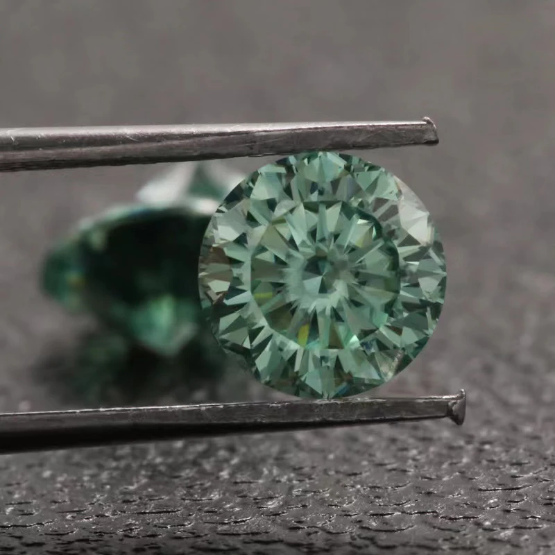 Trendy 0.4-4ct Green Color VVS1 Round Cut Moissanite Loose Stone Certified Gra Moissanite Gemstone for Diy Jewelry Making Ring
Trendy 0.4-4ct Green Color VVS1 Round Cut Moissanite Loose Stone Certified Gra Moissanite Gemstone for Diy Jewelry Making Ring