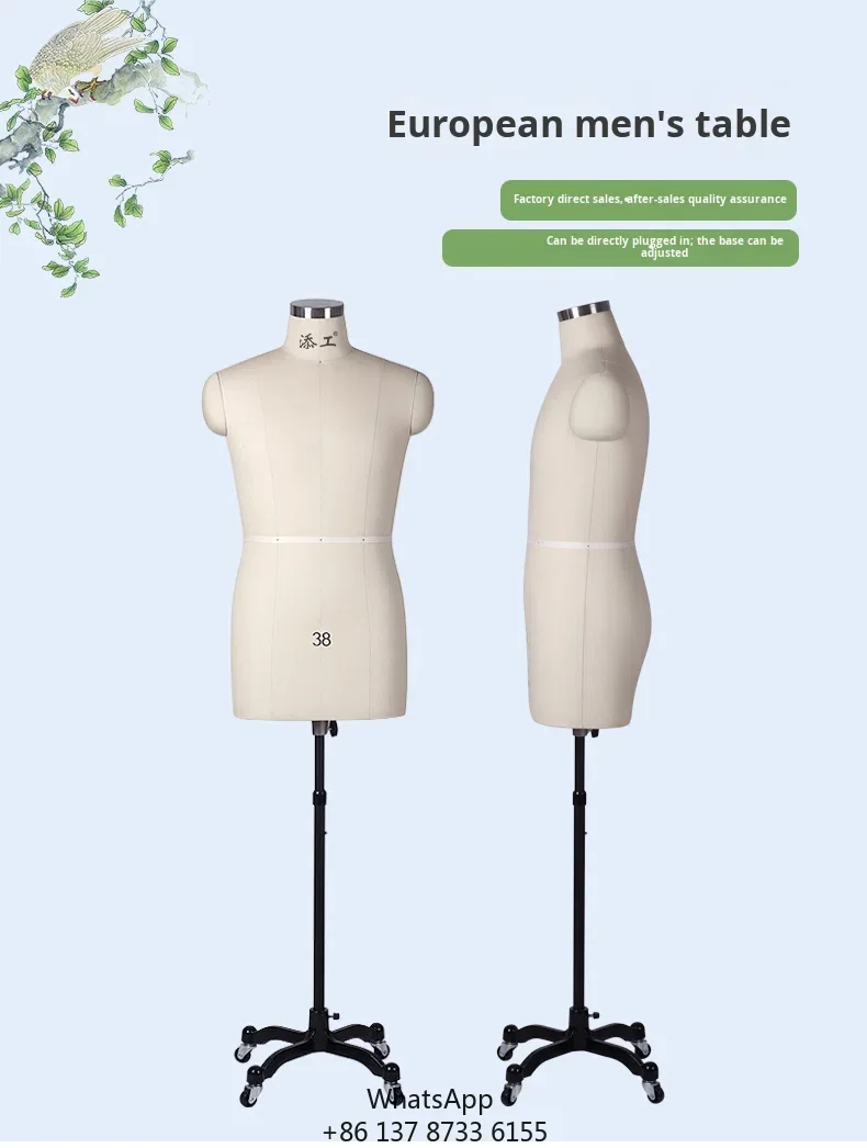 Skin Color Plastic Pin-Type Draping Half Body Female Dressmaker Dummy Sewing Model Shoulder Adjustable Height Tailors Mannequin
Skin Color Plastic Pin-Type Draping Half Body Female Dressmaker Dummy Sewing Model Shoulder Adjustable Height Tailors Mannequin