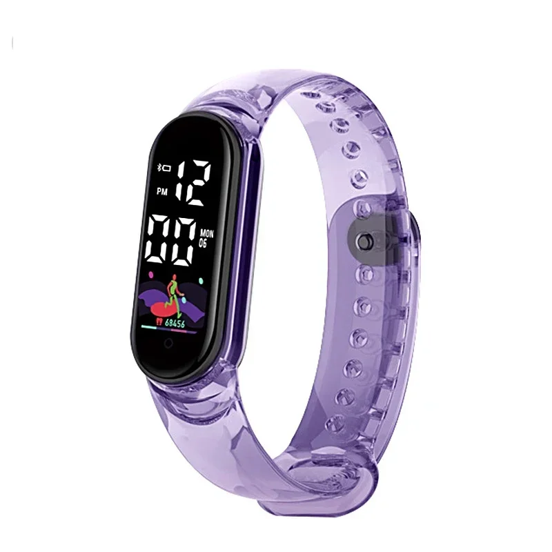 Candy Color Transparent Kids Watches for Boy Girls Sports Silicone Watch LED Digital Kids Watch Fashion Bracelet Birthday Gift
Candy Color Transparent Kids Watches for Boy Girls Sports Silicone Watch LED Digital Kids Watch Fashion Bracelet Birthday Gift