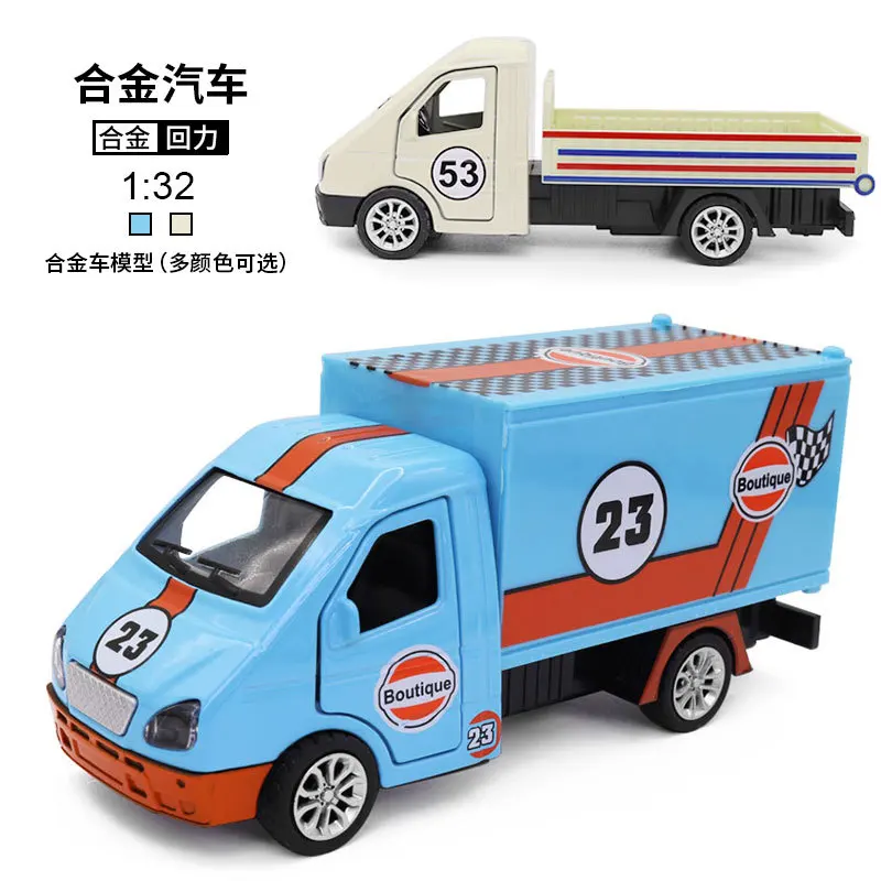 1:32 Diecast Alloy Delivery Truck Model with Pull-Back Mechanism & Open Doors Collectible Gift for Kids & Truck Enthusiasts
1:32 Diecast Alloy Delivery Truck Model with Pull-Back Mechanism & Open Doors Collectible Gift for Kids & Truck Enthusiasts