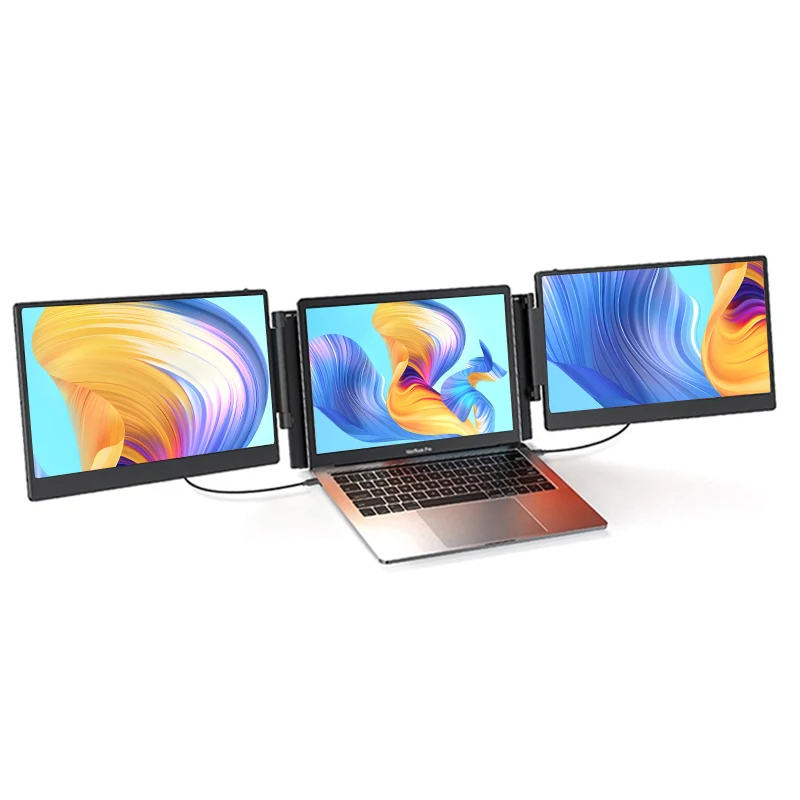 Прямая продажа с фабрики, 14-дюймовый тройной экран, удлинитель для ноутбука, IPS-панель с интерфейсом типа C, портативный тройной экран 1080p для ноутбука
Прямая продажа с фабрики, 14-дюймовый тройной экран, удлинитель для ноутбука, IPS-панель с интерфейсом типа C, портативный тройной экран 1080p для ноутбука