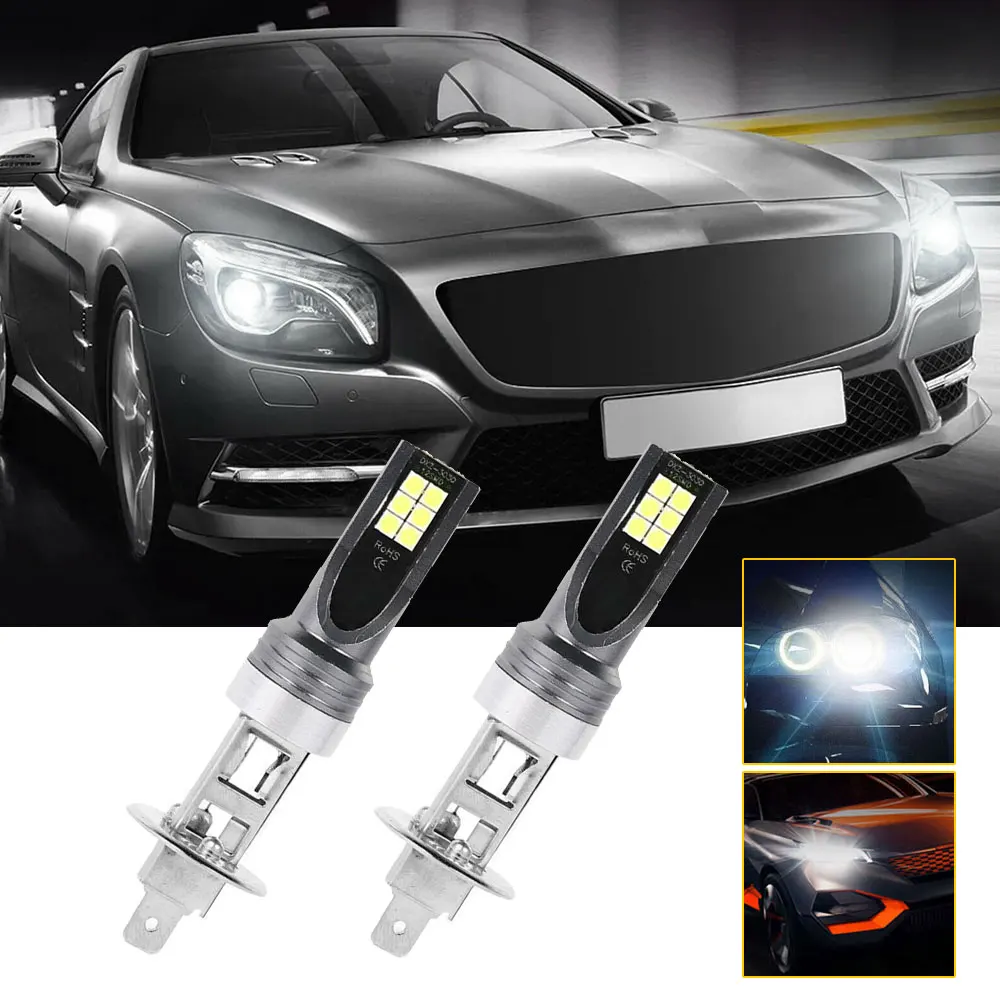 2Pcs Universal H1 100W 6500K LED Headlight Conversion Bulbs White Turn Signal Light Auto Anti Fog Lamps Car Lights Accessories
2Pcs Universal H1 100W 6500K LED Headlight Conversion Bulbs White Turn Signal Light Auto Anti Fog Lamps Car Lights Accessories