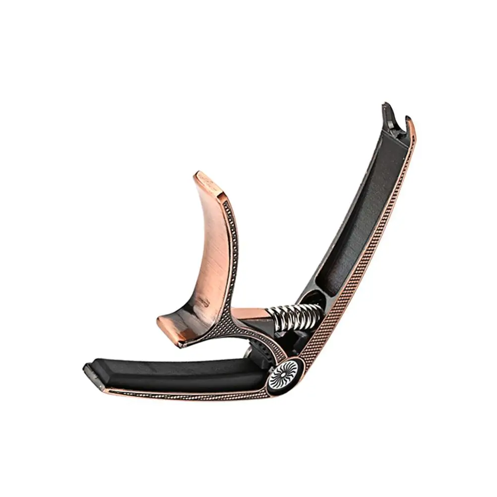 Metal Guitar Capo Tone Modified Clip for Acoustic Classical Adjustable Pitch Accessories Durable Spring Stable Pressure
Metal Guitar Capo Tone Modified Clip for Acoustic Classical Adjustable Pitch Accessories Durable Spring Stable Pressure