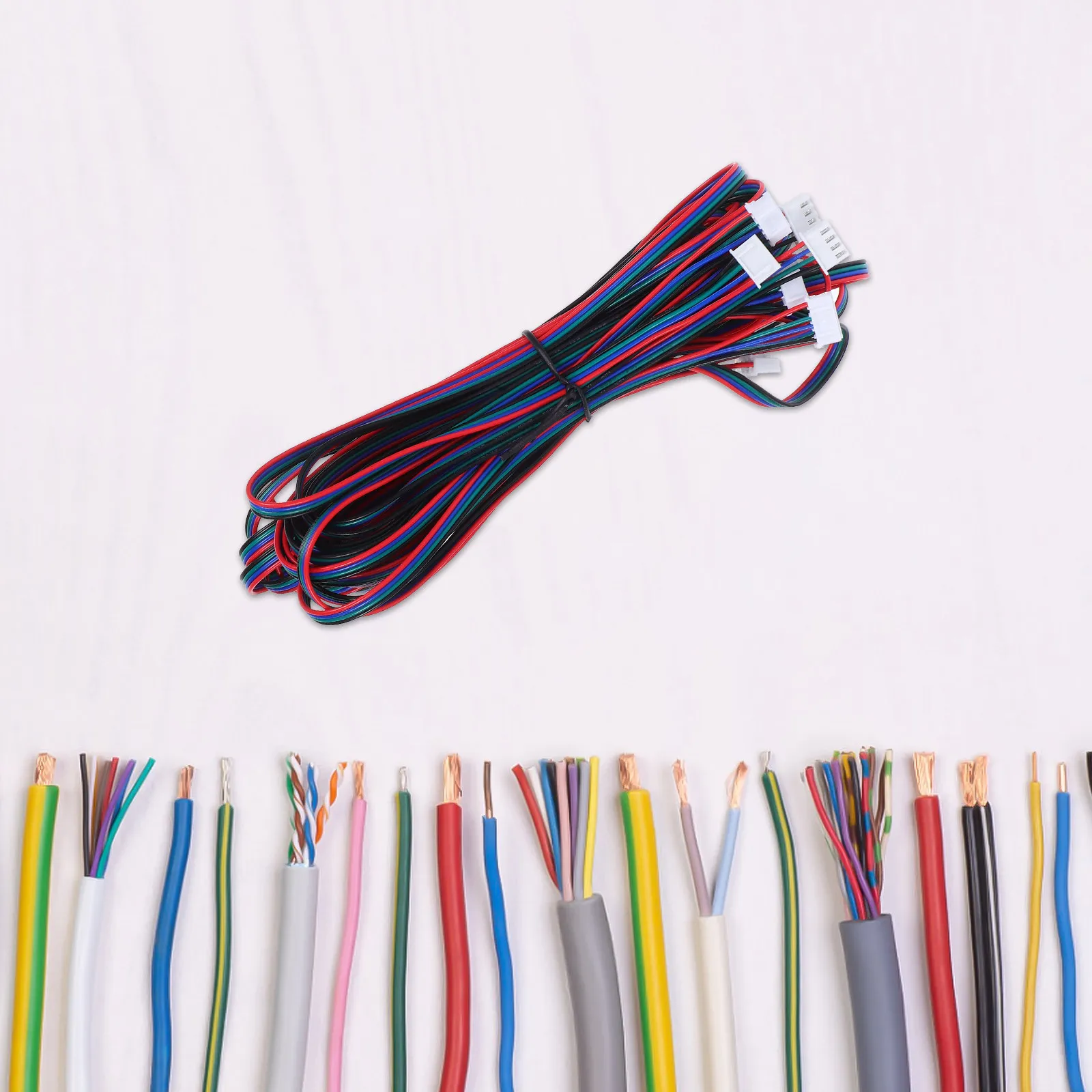 4Pcs Stepping Motor Extension Wires Reliable Connector Cables Easy Installation Long Lasting Motor Wiring Extension Solution
4Pcs Stepping Motor Extension Wires Reliable Connector Cables Easy Installation Long Lasting Motor Wiring Extension Solution