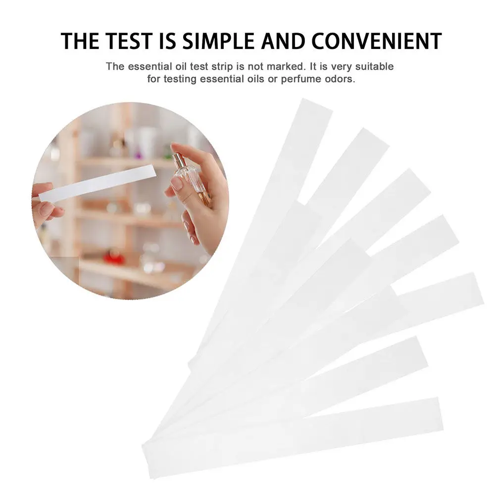 100pcs Perfume Blotter Strips Aroma Test Paper For Essential Oils Fragrance Testing Disposable Scent Sampler Household Portable
100pcs Perfume Blotter Strips Aroma Test Paper For Essential Oils Fragrance Testing Disposable Scent Sampler Household Portable