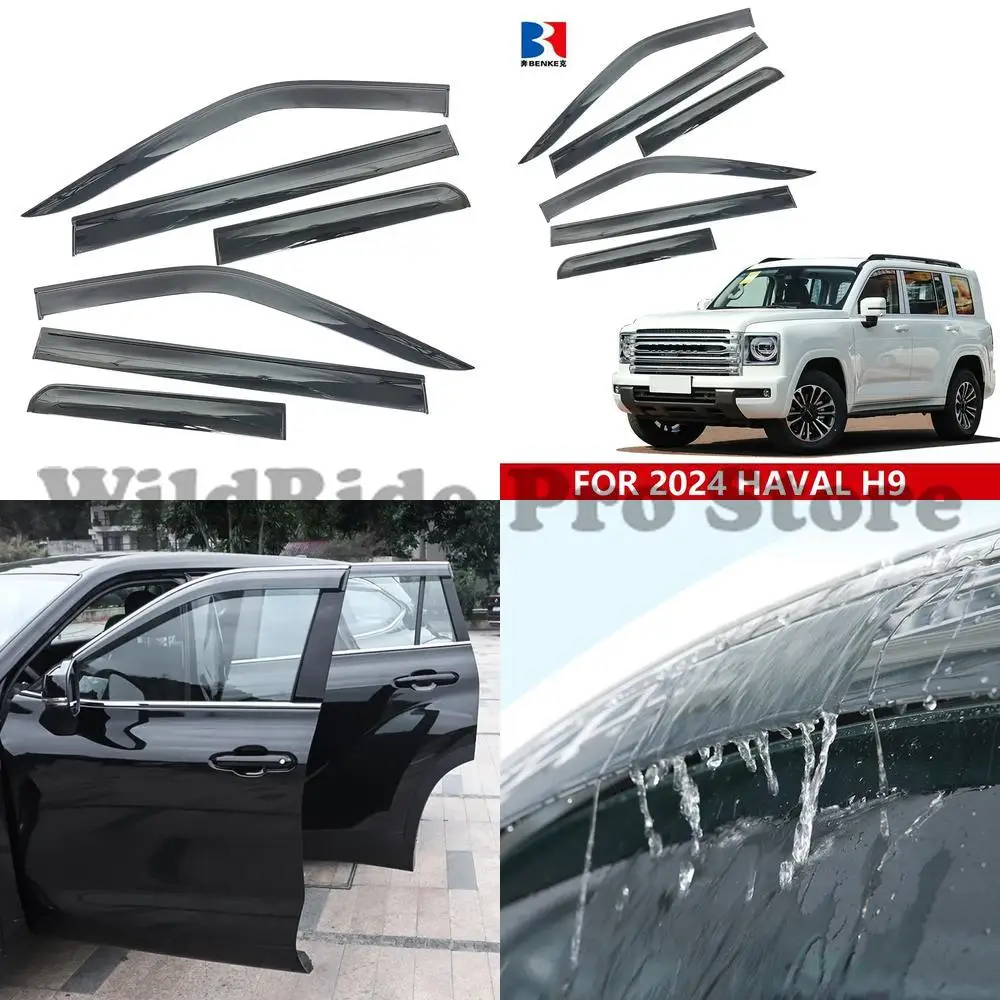 1 set For Car Door Visor Window Visors Sun Rain Shield Wind Deflector AIR PRESS for HAVAL H9 2024 Ventshade Ventvisor Deflectors
1 set For Car Door Visor Window Visors Sun Rain Shield Wind Deflector AIR PRESS for HAVAL H9 2024 Ventshade Ventvisor Deflectors