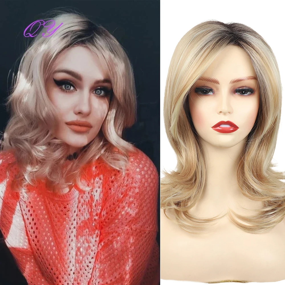 Synthetic Wig For Women Blonde Golden Natural Short Wavy Curly Middle Part Daily Party Wear High Temperature Ladies Hair Wigs
Synthetic Wig For Women Blonde Golden Natural Short Wavy Curly Middle Part Daily Party Wear High Temperature Ladies Hair Wigs