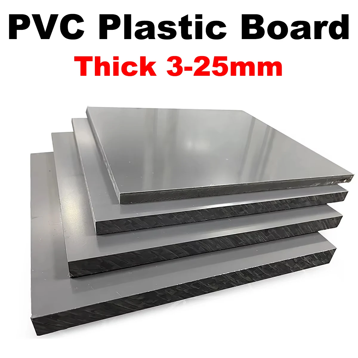 Gray PVC Plastic Board 100 150 200 250 300 400mm Thick 2-30mm Sheet Corrosion Resistant Hard Plate For Electronic Equipment
Gray PVC Plastic Board 100 150 200 250 300 400mm Thick 2-30mm Sheet Corrosion Resistant Hard Plate For Electronic Equipment