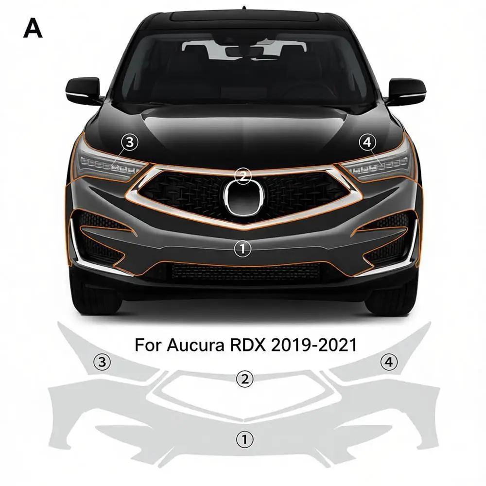 For Acura RDX 2019 2020 2021 TPU Bumper Hood Pre-cut PPF Kit Clear Paint Protective Film Custom Anti Scratch Self Healing Shield
For Acura RDX 2019 2020 2021 TPU Bumper Hood Pre-cut PPF Kit Clear Paint Protective Film Custom Anti Scratch Self Healing Shield
