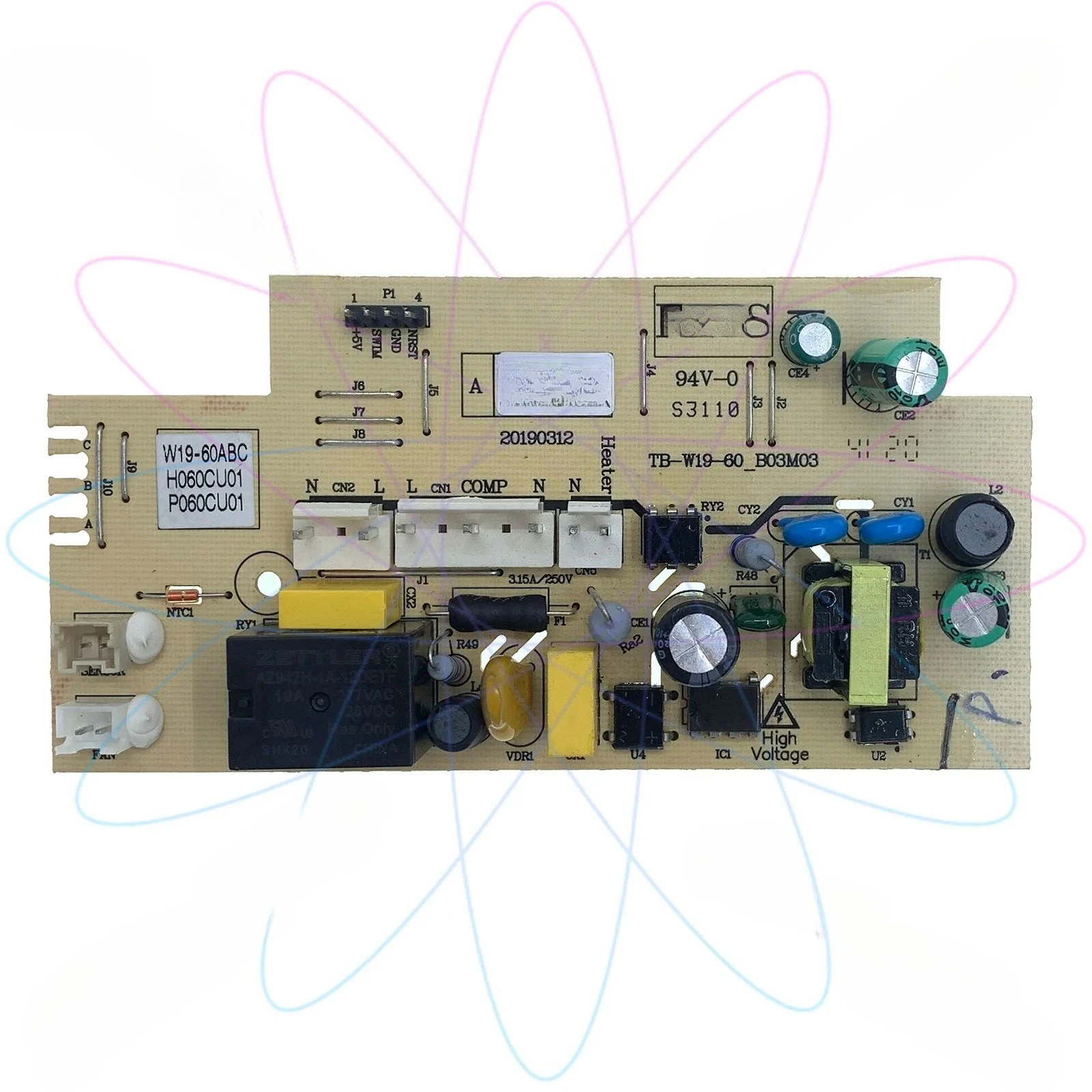 W19-60ABC Electronic Control Chest Freezer Circuit Control Board for DIORA, Sanden Intercool
W19-60ABC Electronic Control Chest Freezer Circuit Control Board for DIORA, Sanden Intercool