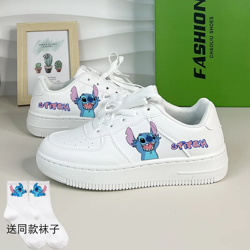 New Women Shoes Stitch Cute Lolita Shoe Versatile Girl Student Casual Couple's Kawaii Sneakers 2025 Men Women Off White Shoes
New Women Shoes Stitch Cute Lolita Shoe Versatile Girl Student Casual Couple's Kawaii Sneakers 2025 Men Women Off White Shoes