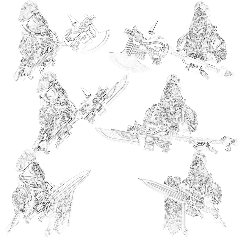 MOC Heavy armor Gold Knight Carry Shield Armour Weapons Accessories Building Blocks Models Toys for Children Gifts S115-2 S115-3
MOC Heavy armor Gold Knight Carry Shield Armour Weapons Accessories Building Blocks Models Toys for Children Gifts S115-2 S115-3