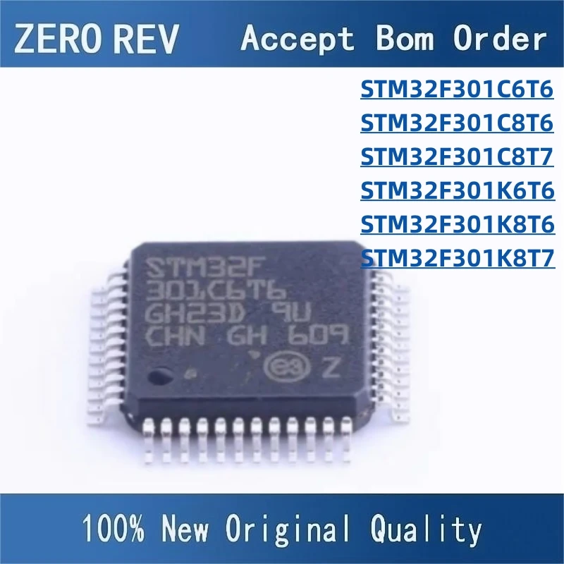 100% New STM32F301C6T6 STM32F301C8T6 STM32F301C8T7 LQFP48 STM32F301K6T6 STM32F301K8T6 STM32F301K8T7 LQFP32 original chips ic
100% New STM32F301C6T6 STM32F301C8T6 STM32F301C8T7 LQFP48 STM32F301K6T6 STM32F301K8T6 STM32F301K8T7 LQFP32 original chips ic