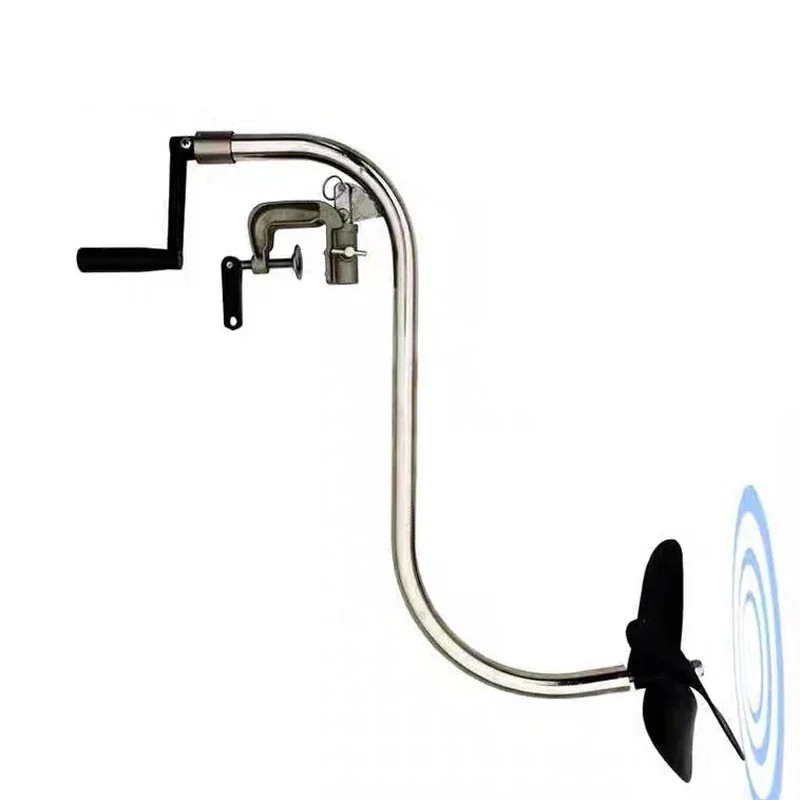 The new type of hand-push oar boat inflatable boat oarsman manual propeller mute energy-saving rubber flashlight outboard
The new type of hand-push oar boat inflatable boat oarsman manual propeller mute energy-saving rubber flashlight outboard