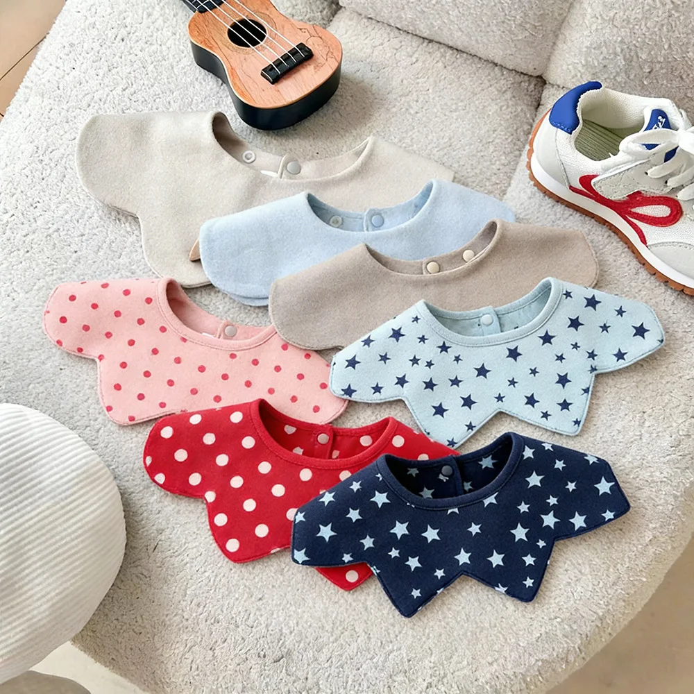 New Star Dots Floral Baby Feeding Drool Bib Cute Infants 360° Rotatable Print Saliva Towel Soft Cotton Burp Cloth For Kids Bibs
New Star Dots Floral Baby Feeding Drool Bib Cute Infants 360° Rotatable Print Saliva Towel Soft Cotton Burp Cloth For Kids Bibs