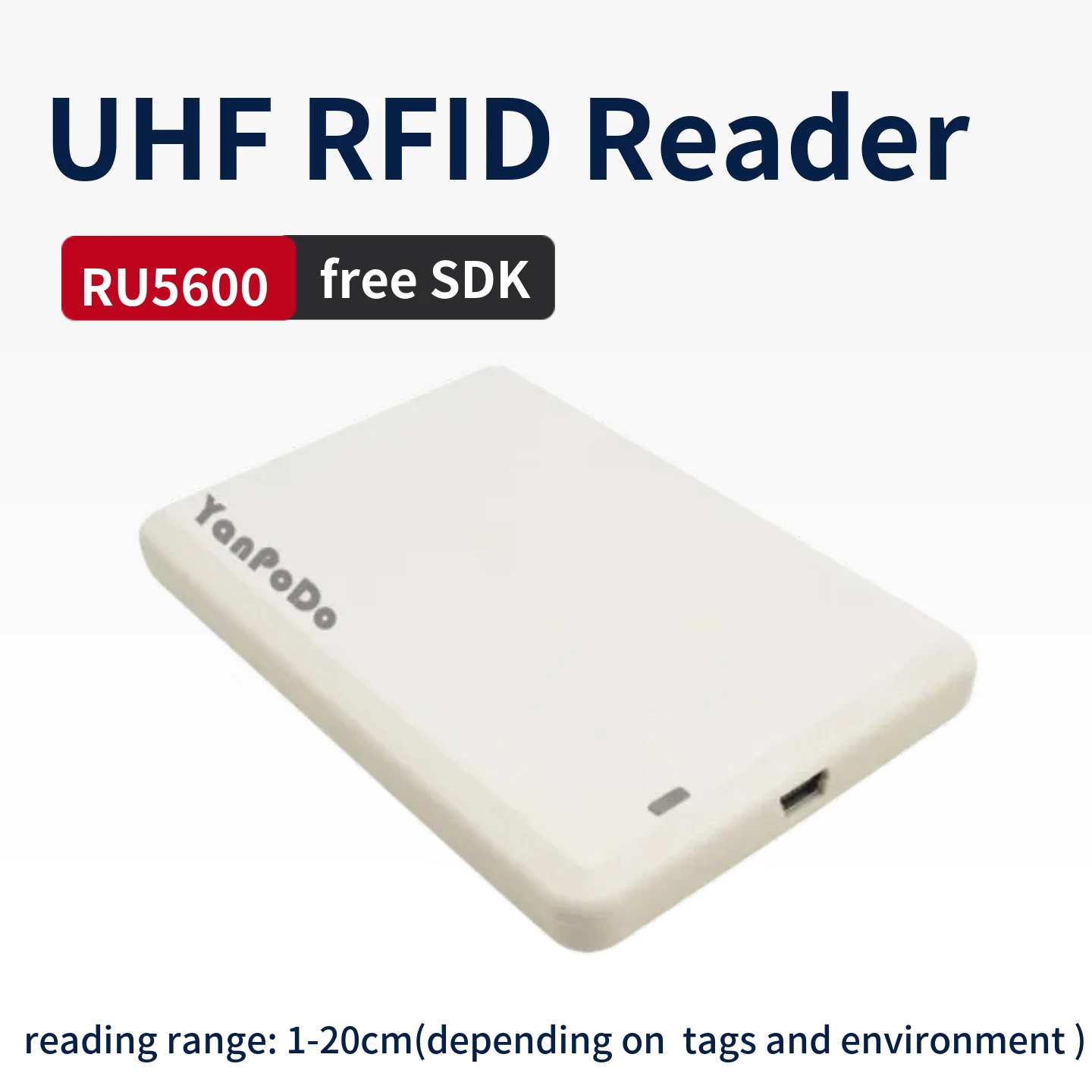 UHF RFID Reader Writer Copier USB desktop reader 860‑960MHz EPC GEN2 10cm‑1m For Raspberry Pi Android Free Java C++ C# SDK Demo
UHF RFID Reader Writer Copier USB desktop reader 860‑960MHz EPC GEN2 10cm‑1m For Raspberry Pi Android Free Java C++ C# SDK Demo