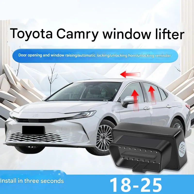 Suitable for Toyota 8th and 9th generation 18-25 Camry OBD automatic window lifter driving lock lifting window closer
Suitable for Toyota 8th and 9th generation 18-25 Camry OBD automatic window lifter driving lock lifting window closer