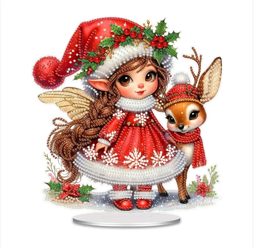 DIY алмазные художественные настольные украшения для домашнего офиса, декор для рабочего стола, 2D/плоские рождественские DIY настольные наборы украшений для алмазной живописи
DIY алмазные художественные настольные украшения для домашнего офиса, декор для рабочего стола, 2D/плоские рождественские DIY настольные наборы украшений для алмазной живописи