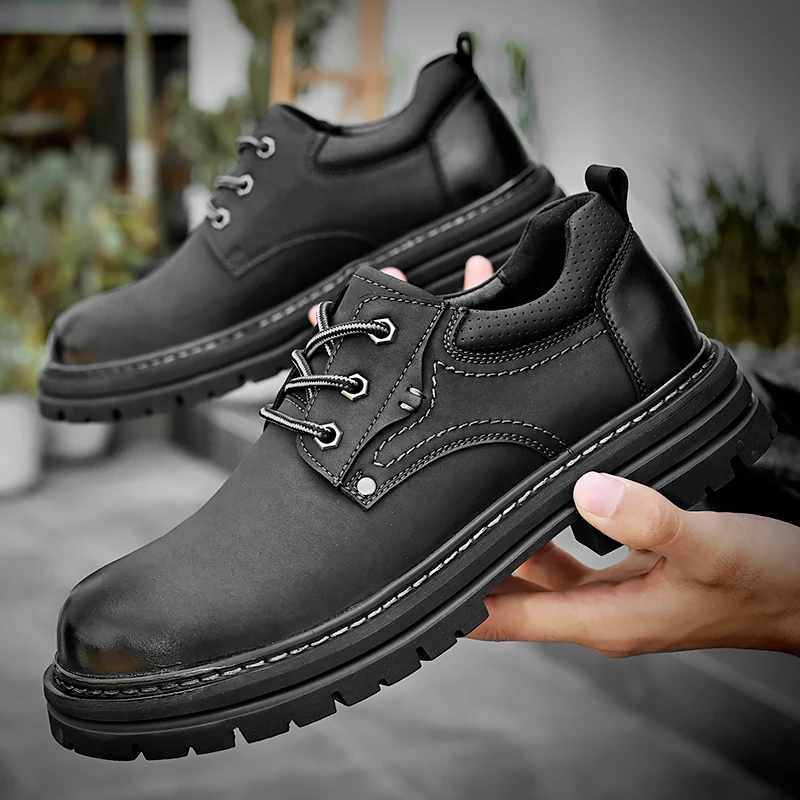 Retro Sneakers Men Shoes Handmade Business Formal Shoes Leather Casual Shoes Fashion Outdoor Tooling Shoes New
Retro Sneakers Men Shoes Handmade Business Formal Shoes Leather Casual Shoes Fashion Outdoor Tooling Shoes New