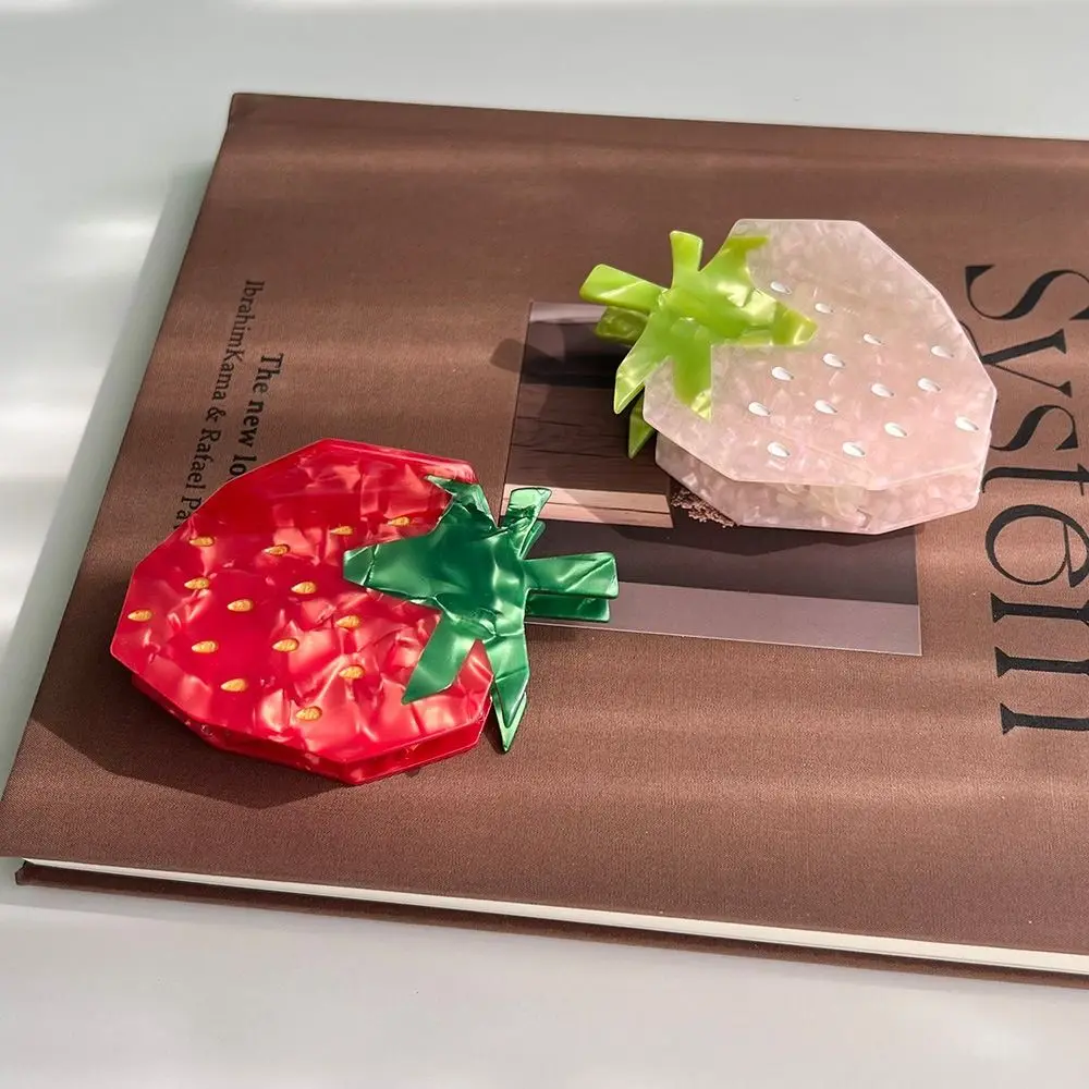 Cute Strawberry Fruit Hair Grab Pitaya Durian Cartoon Hair Claw Pineapple Headwear Acetic Acid Shark Clip Travel
Cute Strawberry Fruit Hair Grab Pitaya Durian Cartoon Hair Claw Pineapple Headwear Acetic Acid Shark Clip Travel