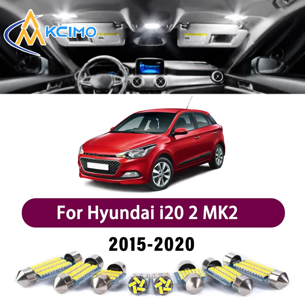 Premium LED Interior Lighting Kit for Hyundai i20 2 MK2 2015-2020 2017 2018 High-Quality Error-Free Dome Map Trunk Auto Lamps
Premium LED Interior Lighting Kit for Hyundai i20 2 MK2 2015-2020 2017 2018 High-Quality Error-Free Dome Map Trunk Auto Lamps
