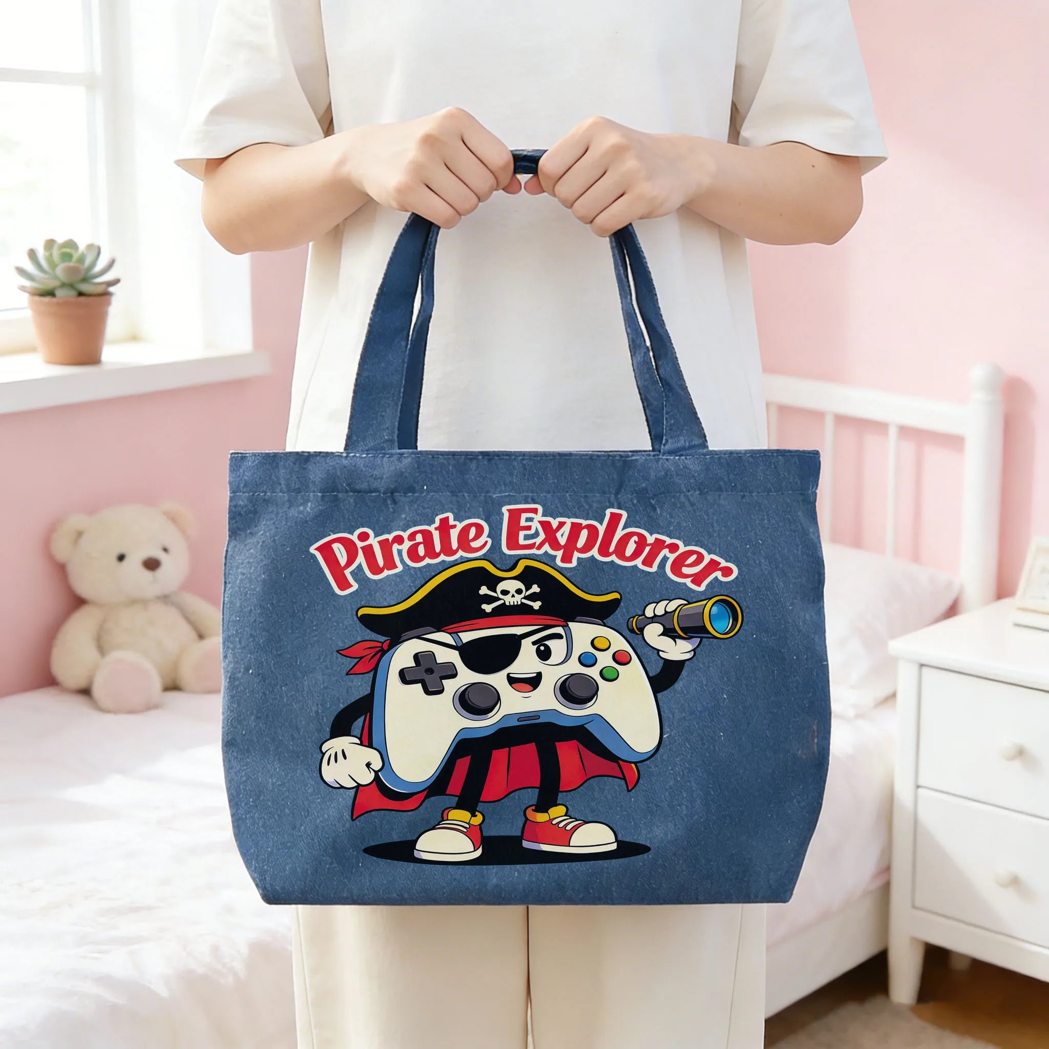 1 шт., пиратский игровой контроллер, парусиновая сумка на плечо, портативный наклонный рюкзак, большая вместительная сумка
1 шт., пиратский игровой контроллер, парусиновая сумка на плечо, портативный наклонный рюкзак, большая вместительная сумка