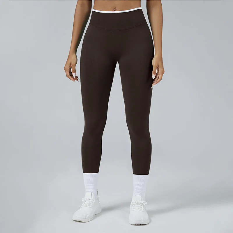 White Edge Seamless Yoga Pants for Women Solid High Waist Tight Sports Pants Hip Lifting Gym Workout Running Fashion Leggings
White Edge Seamless Yoga Pants for Women Solid High Waist Tight Sports Pants Hip Lifting Gym Workout Running Fashion Leggings