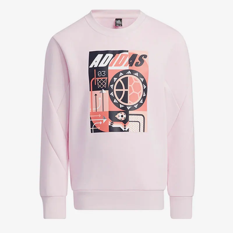Adidas genuine New Season Children's Sports Comfort Round Neck Sweatshirt HD9979
Adidas genuine New Season Children's Sports Comfort Round Neck Sweatshirt HD9979
