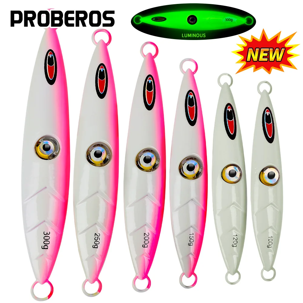 PROBEROS 1pc Long Throw Lure Bait jig Led Electronic Light Fish Eye Night Light Slow Shake Lure Perch Lure Sea Fishing Gear
PROBEROS 1pc Long Throw Lure Bait jig Led Electronic Light Fish Eye Night Light Slow Shake Lure Perch Lure Sea Fishing Gear